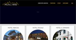 Desktop Screenshot of hotelmantova.it